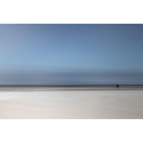 The Beach Boys Black Modern Wood Framed Art Print with Double Matting by Claes, Gilbert
