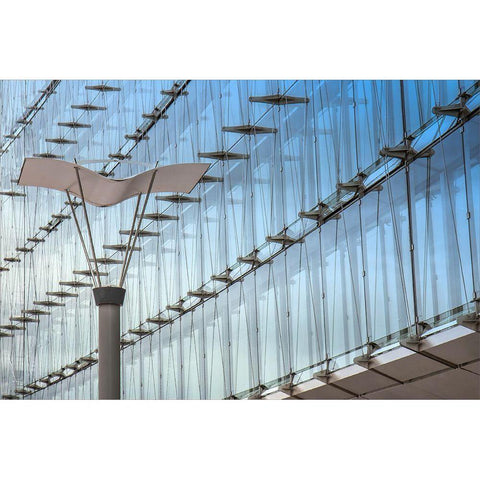 Armatura Ondulata Gold Ornate Wood Framed Art Print with Double Matting by Claes, Gilbert