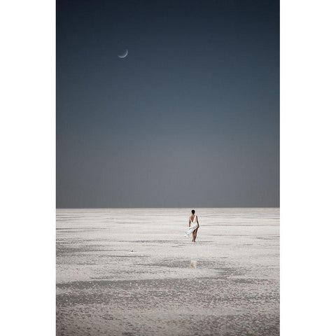 What Will Remain After You ... Black Modern Wood Framed Art Print by Fedotov, Vadim