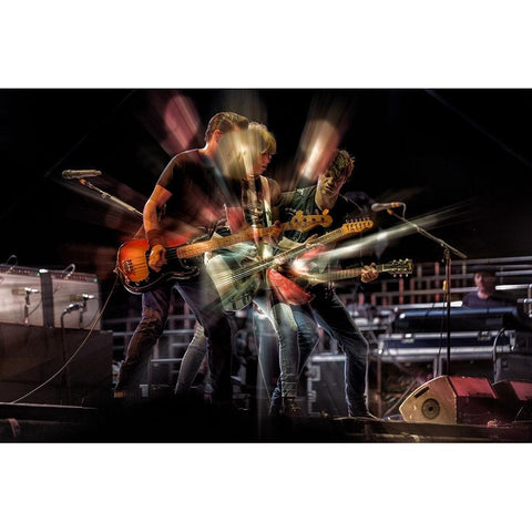 Pretenders Gold Ornate Wood Framed Art Print with Double Matting by Domont, Jois