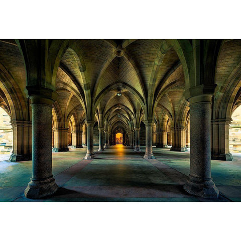 Go In White Modern Wood Framed Art Print by Pastor Benjumeda, Eugenio