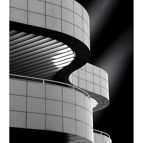 Getty Museum Black Modern Wood Framed Art Print with Double Matting by Huang, Ivan