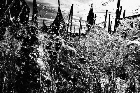 Venice,Italy White Modern Wood Framed Art Print with Double Matting by Suzuki, Tatsuo