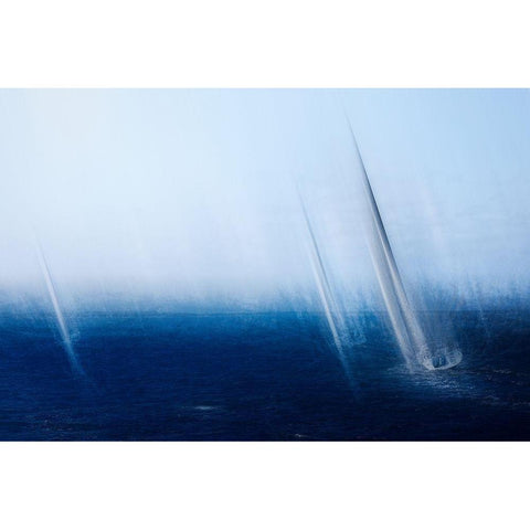 Freedom Gold Ornate Wood Framed Art Print with Double Matting by Flour, Bruno