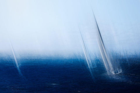 Freedom Black Ornate Wood Framed Art Print with Double Matting by Flour, Bruno