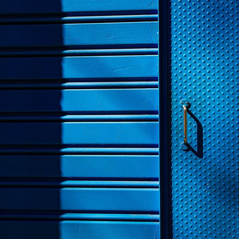 Industrial Detail Barcelona White Modern Wood Framed Art Print with Double Matting by Schuster, Inge