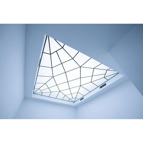 Time For Abstractions White Modern Wood Framed Art Print by Dingemans, Saskia