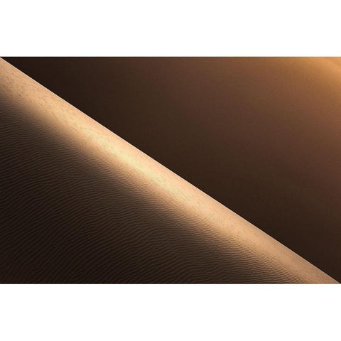 Maranjab Desret Black Modern Wood Framed Art Print by Behzad, Majid
