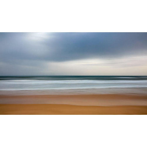 Maritime Wandering Black Modern Wood Framed Art Print by Hullot Scalvenzi, Benjamine