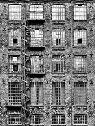 Spiral Staircase /2 Black Ornate Wood Framed Art Print with Double Matting by Ebert, Steffen