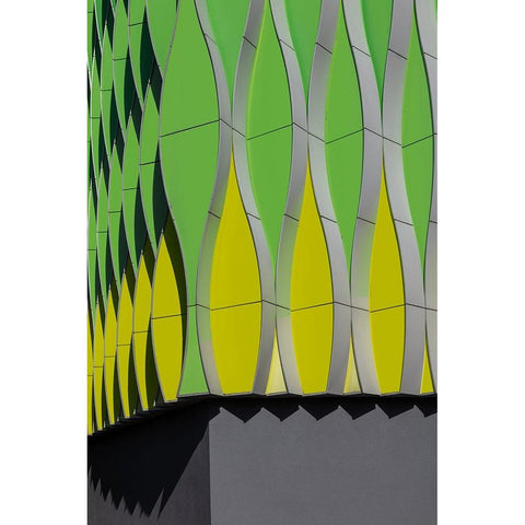 The Shadow Side Black Modern Wood Framed Art Print with Double Matting by Luycx, Theo