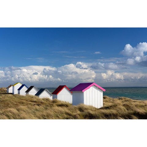 Gouville Black Modern Wood Framed Art Print with Double Matting by Regard2