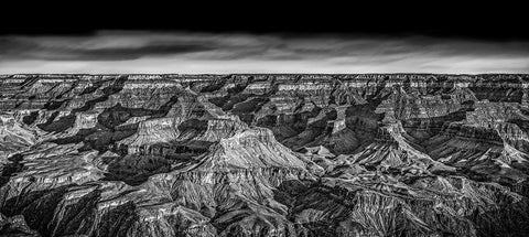 Grand Canyon Black Ornate Wood Framed Art Print with Double Matting by Cypel, Kirk