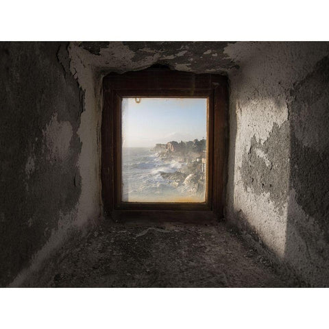 A Romantic Picture Black Modern Wood Framed Art Print with Double Matting by Traverso, Alessandro