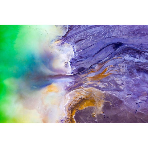 Beautiful Poison Black Modern Wood Framed Art Print with Double Matting by Erika, Eros