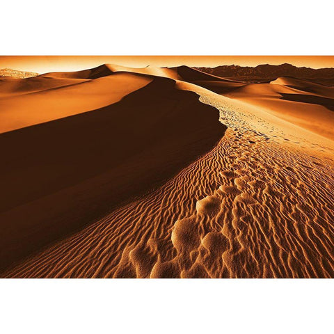 Death Valley Black Modern Wood Framed Art Print with Double Matting by Kreiten, Mike