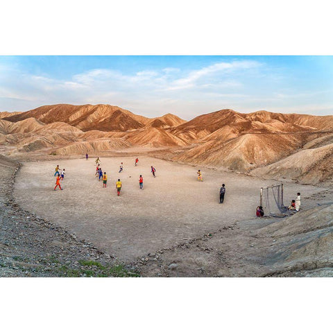 Champions League Black Modern Wood Framed Art Print with Double Matting by Jamshidian, Hamid