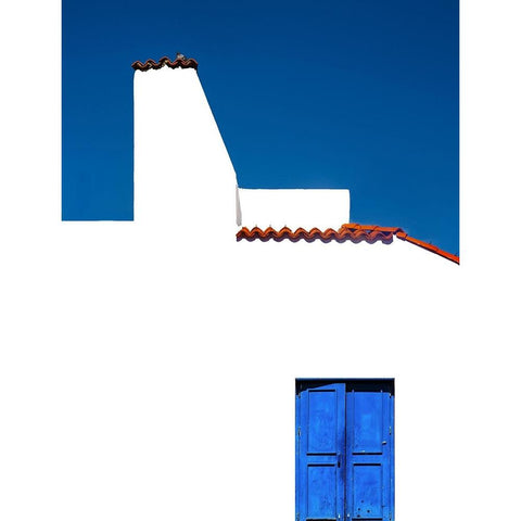 Bright Eyes Black Modern Wood Framed Art Print by Orbach, Arnon