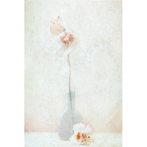 An Ephemeral Moment White Modern Wood Framed Art Print by Devos, Delphine