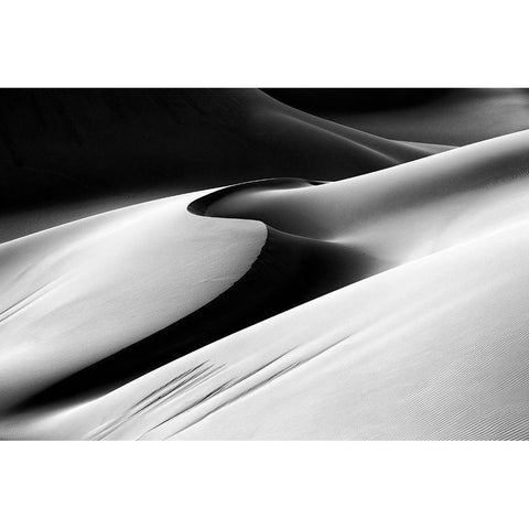 Untitled Black Modern Wood Framed Art Print with Double Matting by Momeni, Mohammadreza