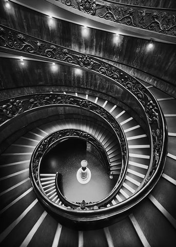 To New Home... Black Ornate Wood Framed Art Print with Double Matting by Pablo de, Juan