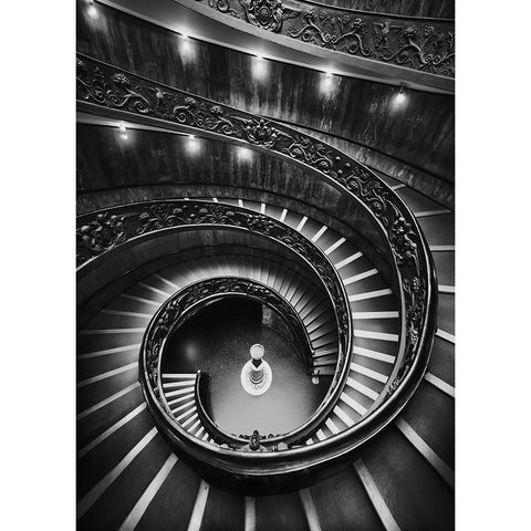 To New Home... Black Modern Wood Framed Art Print with Double Matting by Pablo de, Juan