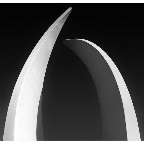 Dancing And Hugging Black Modern Wood Framed Art Print by Kaddourah, Ahmad