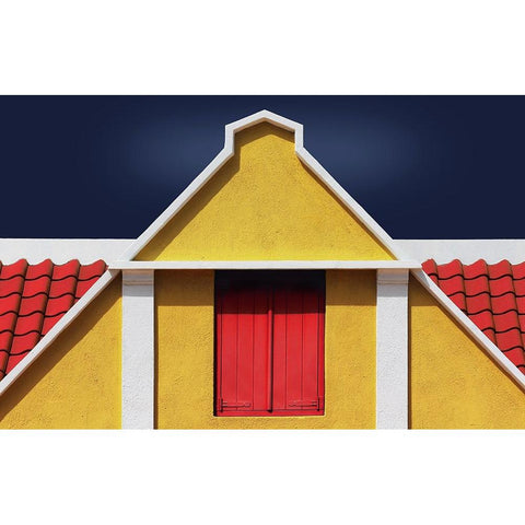 The Hatch White Modern Wood Framed Art Print by Hawerkamp, Hans-Wolfgang