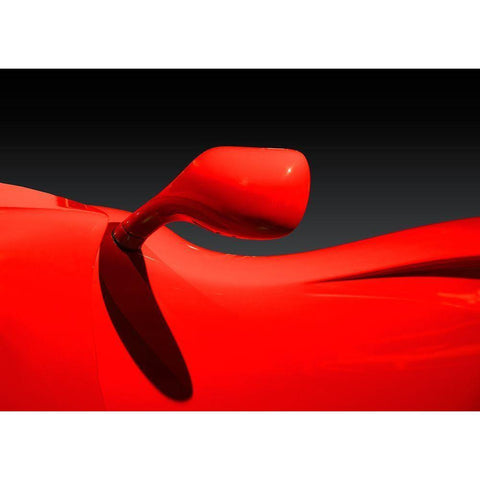 Untitled Black Modern Wood Framed Art Print with Double Matting by Nabeel, Ibrahim