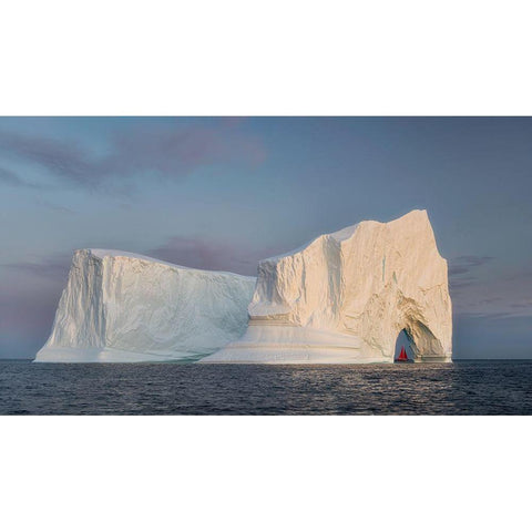 White Giants White Modern Wood Framed Art Print by Macua, Gerald