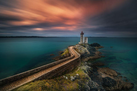 Untitled Black Ornate Wood Framed Art Print with Double Matting by Rojek, Tomasz