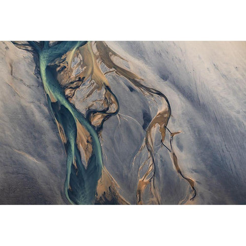 Elle White Modern Wood Framed Art Print by Macua, Gerald