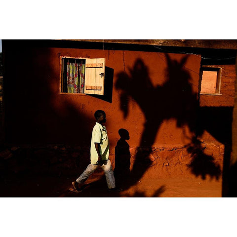 Rca White Modern Wood Framed Art Print by Godinho, Luis