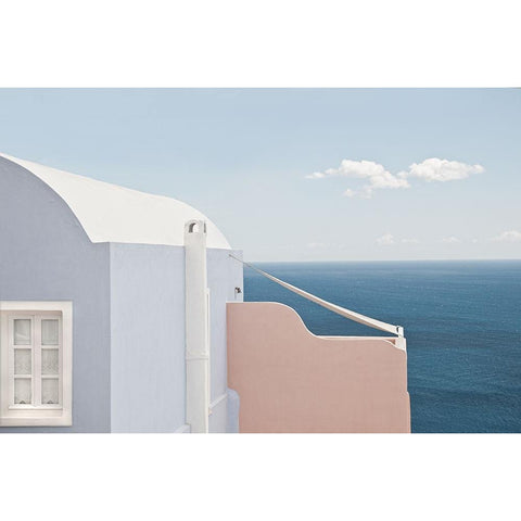 Canopy Black Modern Wood Framed Art Print with Double Matting by Wride, Linda