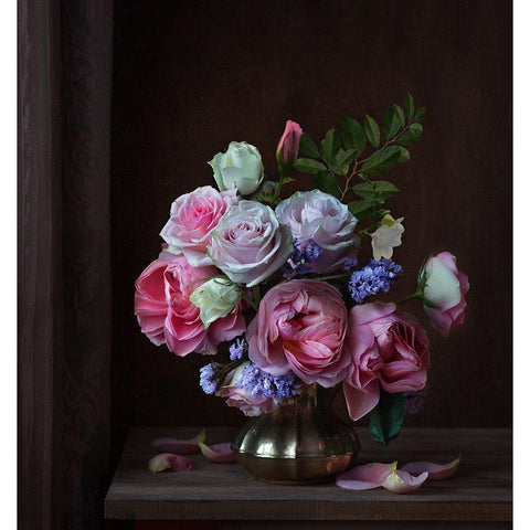 Untitled Black Modern Wood Framed Art Print by Lankina, Alina