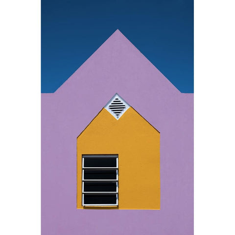 Windows Black Modern Wood Framed Art Print by Endermann, Rolf