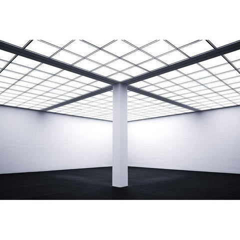 In The Middle Of The Room White Modern Wood Framed Art Print by Endermann, Rolf