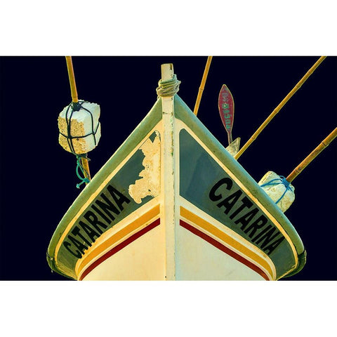 Boat - Xxv Gold Ornate Wood Framed Art Print with Double Matting by Wood, Carlos