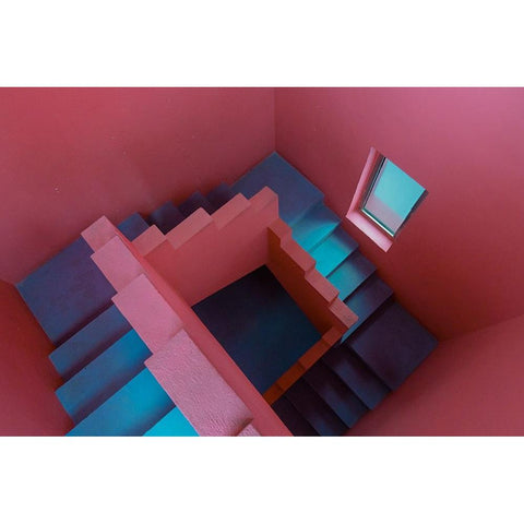 Monument Valley Black Modern Wood Framed Art Print by Daley, Jonas