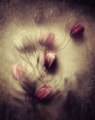 Love Will Be There Black Ornate Wood Framed Art Print with Double Matting by Lagaa, Kahar