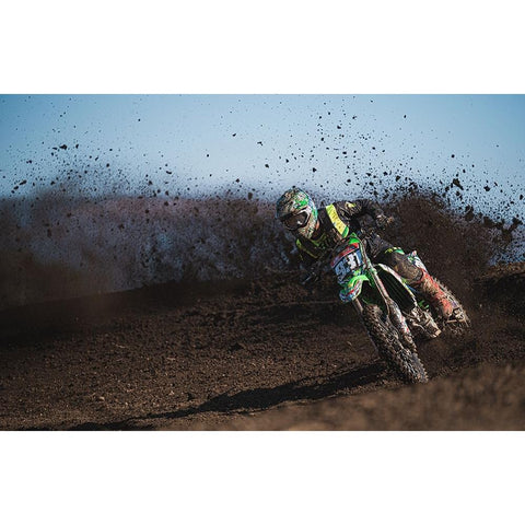 Untitled Gold Ornate Wood Framed Art Print with Double Matting by Ikeda, Takumi