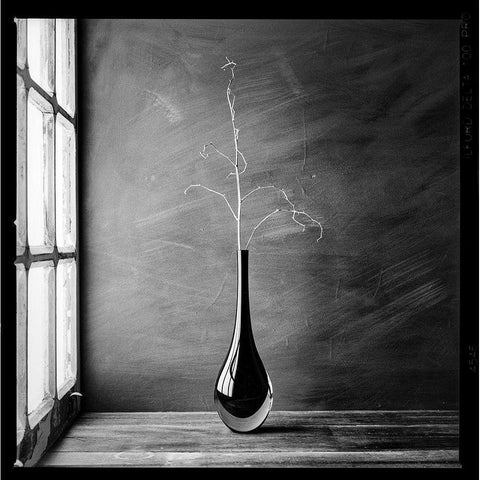 Hard Days White Modern Wood Framed Art Print by Laercio, Luiz