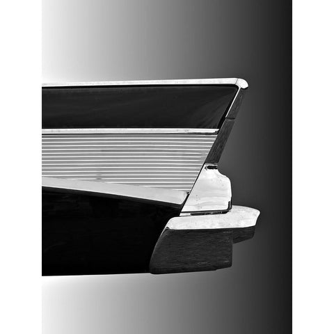 Us Classic Car 1957 Bel Air White Modern Wood Framed Art Print by Gube, Beate