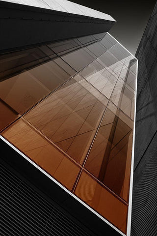 Reflection Black Ornate Wood Framed Art Print with Double Matting by Endermann, Rolf