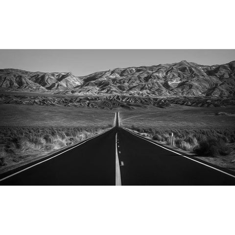 Ruta Black Modern Wood Framed Art Print by Labagnara, Roxana