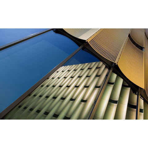 Copeful Gold Ornate Wood Framed Art Print with Double Matting by Van De, Jeroen