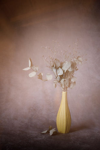 Every Morning Of World White Modern Wood Framed Art Print with Double Matting by Benezech, Martine