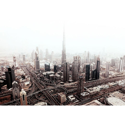 Blurry Vision Gold Ornate Wood Framed Art Print with Double Matting by Chiriaco, Carmine