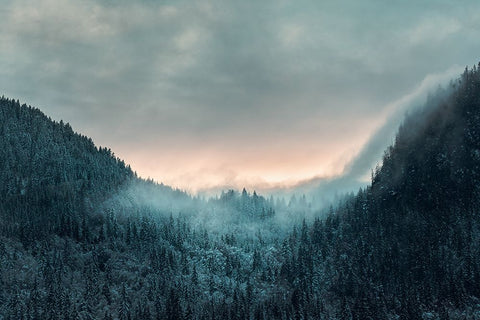 Near St Jean DAulps 3 White Modern Wood Framed Art Print with Double Matting by Cowperthwaite, Jonathan