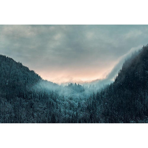 Near St Jean DAulps 3 Black Modern Wood Framed Art Print by Cowperthwaite, Jonathan